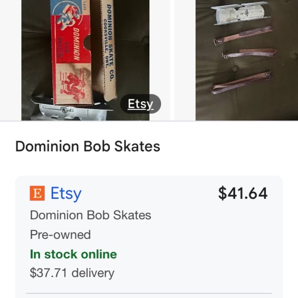 Brand new dominion skates in the box. Just opened the box now - Picture 5 of 6